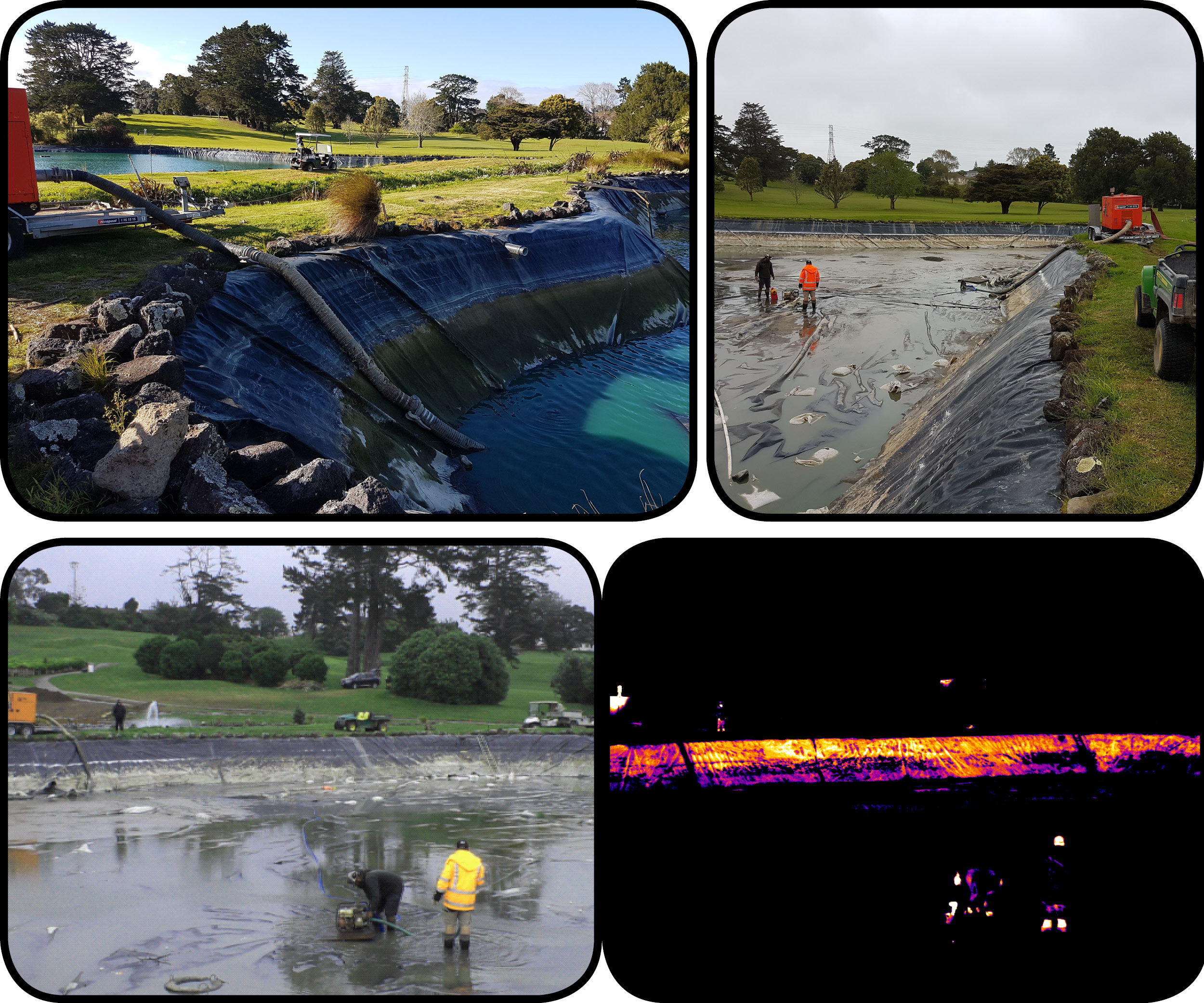 Image for Pond Leak Detection - Golf Coarse